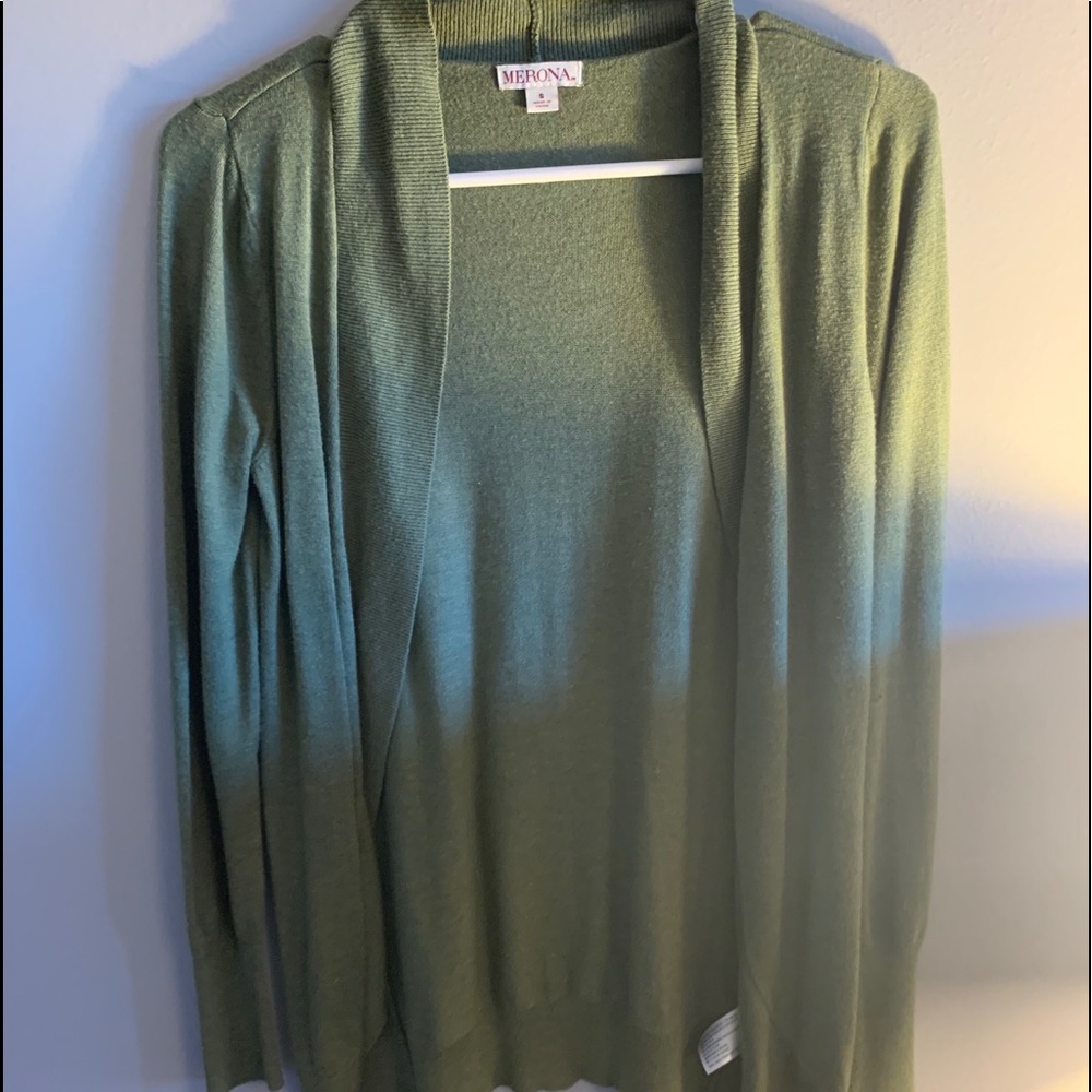 Green Cardigan